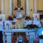 Spányi Antal megyés püspök úr mutatja be a szentmisét